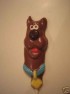 176sp Scrubby Dog Face Chocolate or Hard Candy Lollipop Mold
